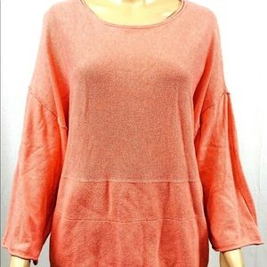 Purejill Sweater size small classic solid pink